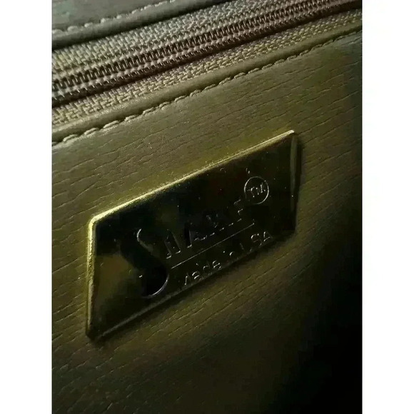 Sharif Vintage Leather Purse Shoulder/Crossbody Western Camel Tan Snakeskin USA‎ - Picture 10 of 14